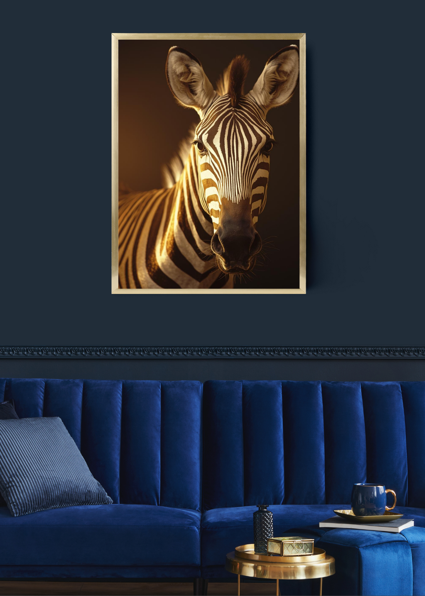 8 Zebra Portraits Bundle - Digital Wall Art for Kids Room, Home Decor & Print on Demand